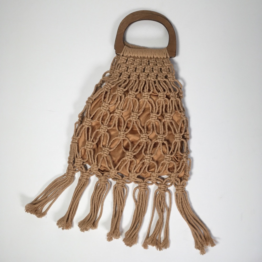 Macrame Rope Handbag - image 1